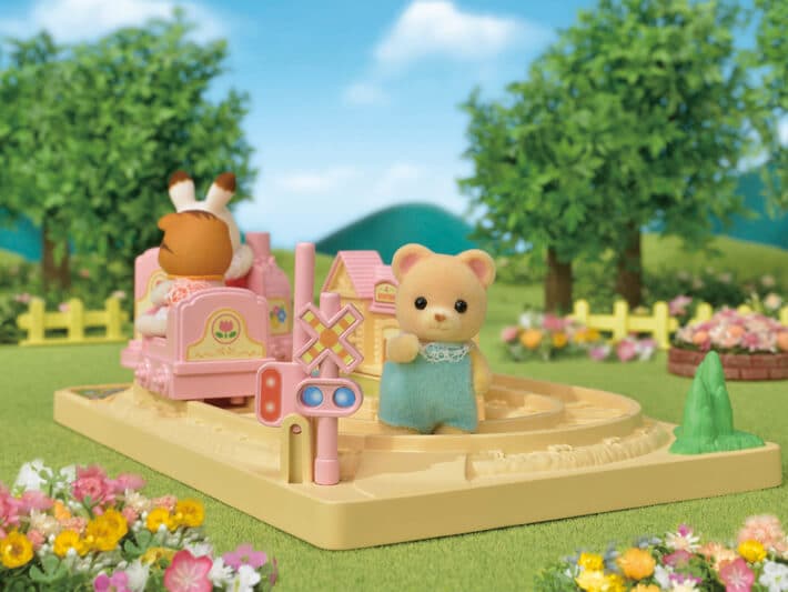 Baby Choo-Choo Train Calico Critters Playset