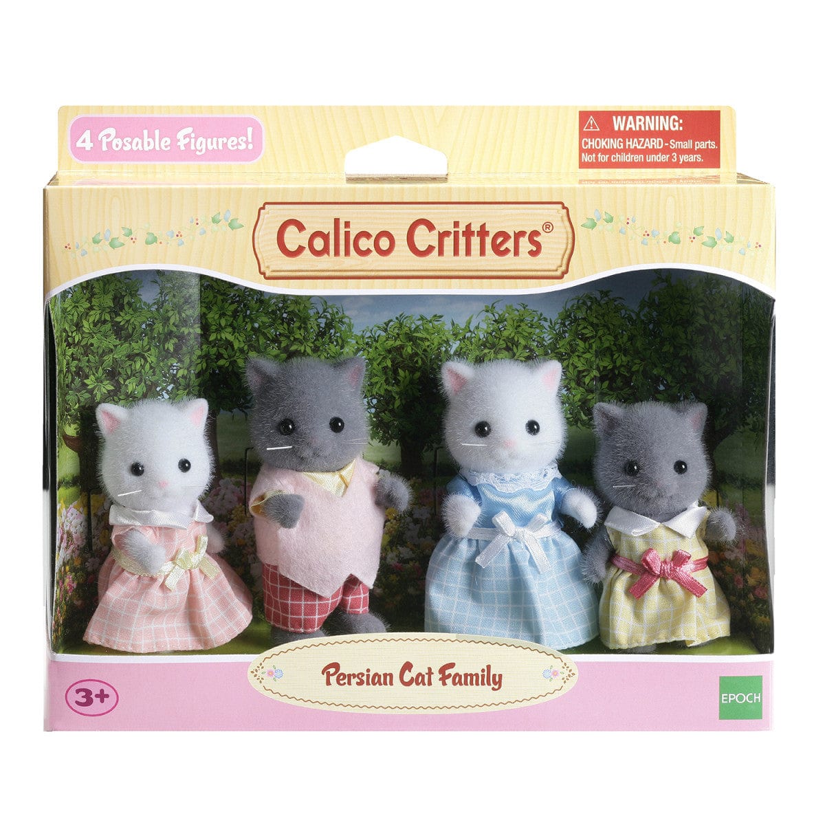 Persian Cat Family Calico Critters Playset