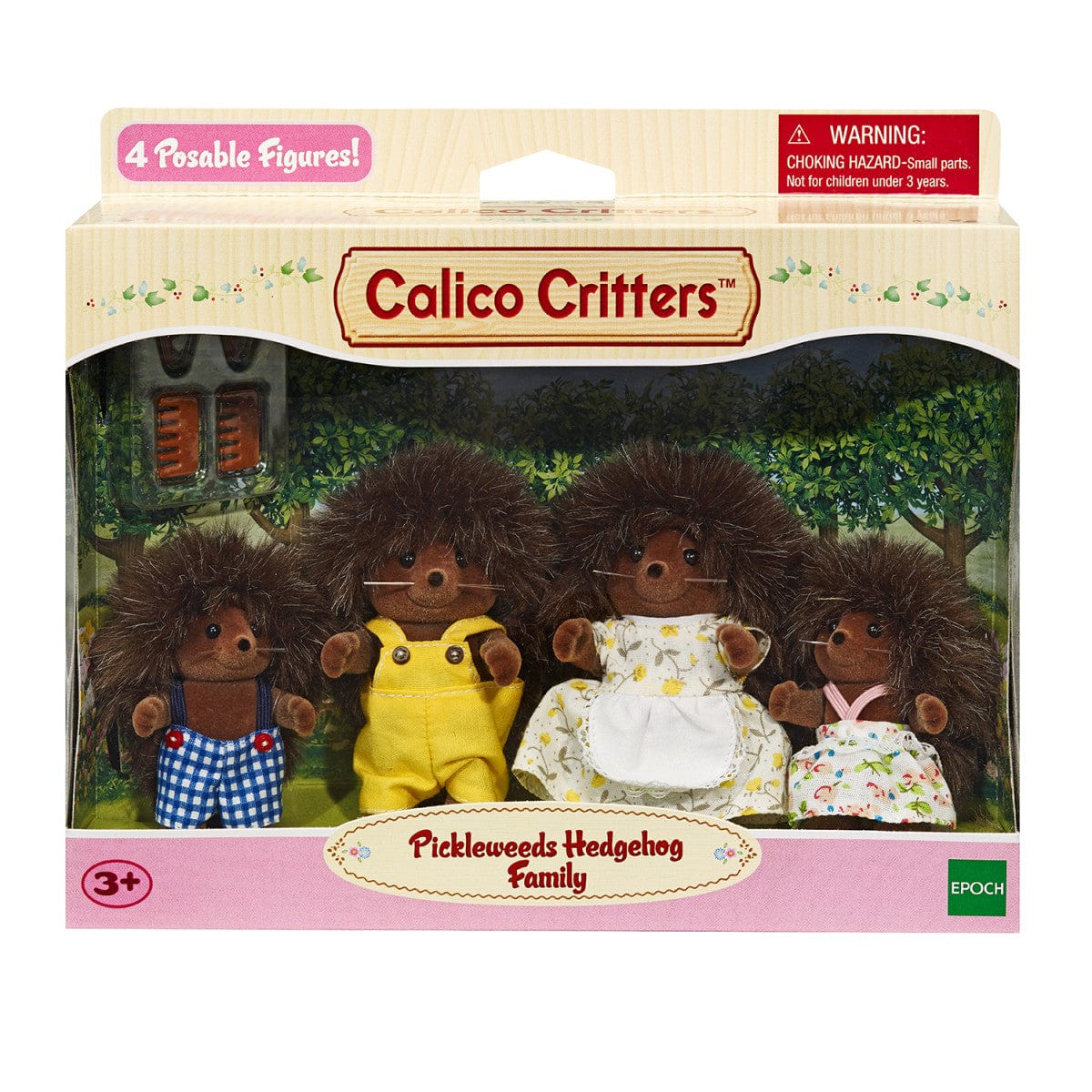 Hedgehog Family Calico Critters Playset