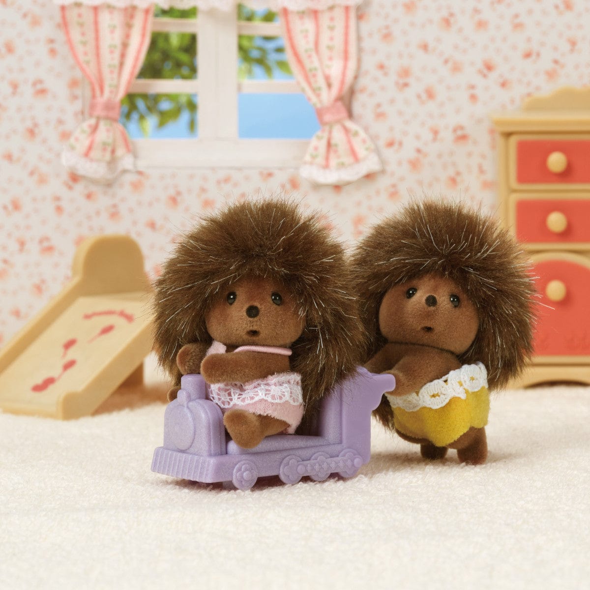 Hedgehog Twins Calico Critters Playset