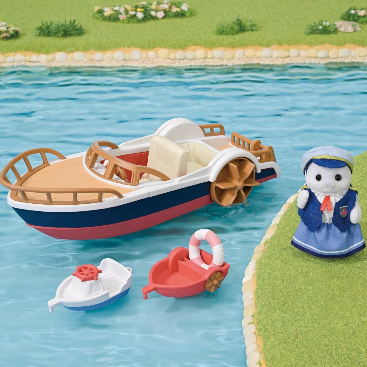 Seal Sailor’s Leisure Boat Calico Critters Playset