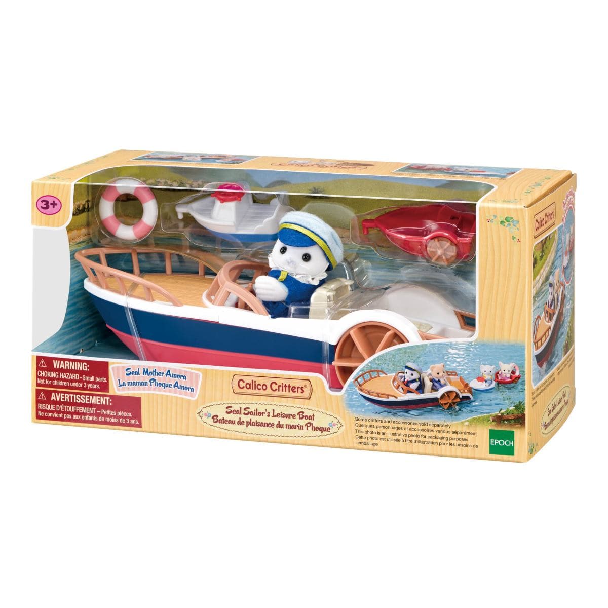 Seal Sailor’s Leisure Boat Calico Critters Playset
