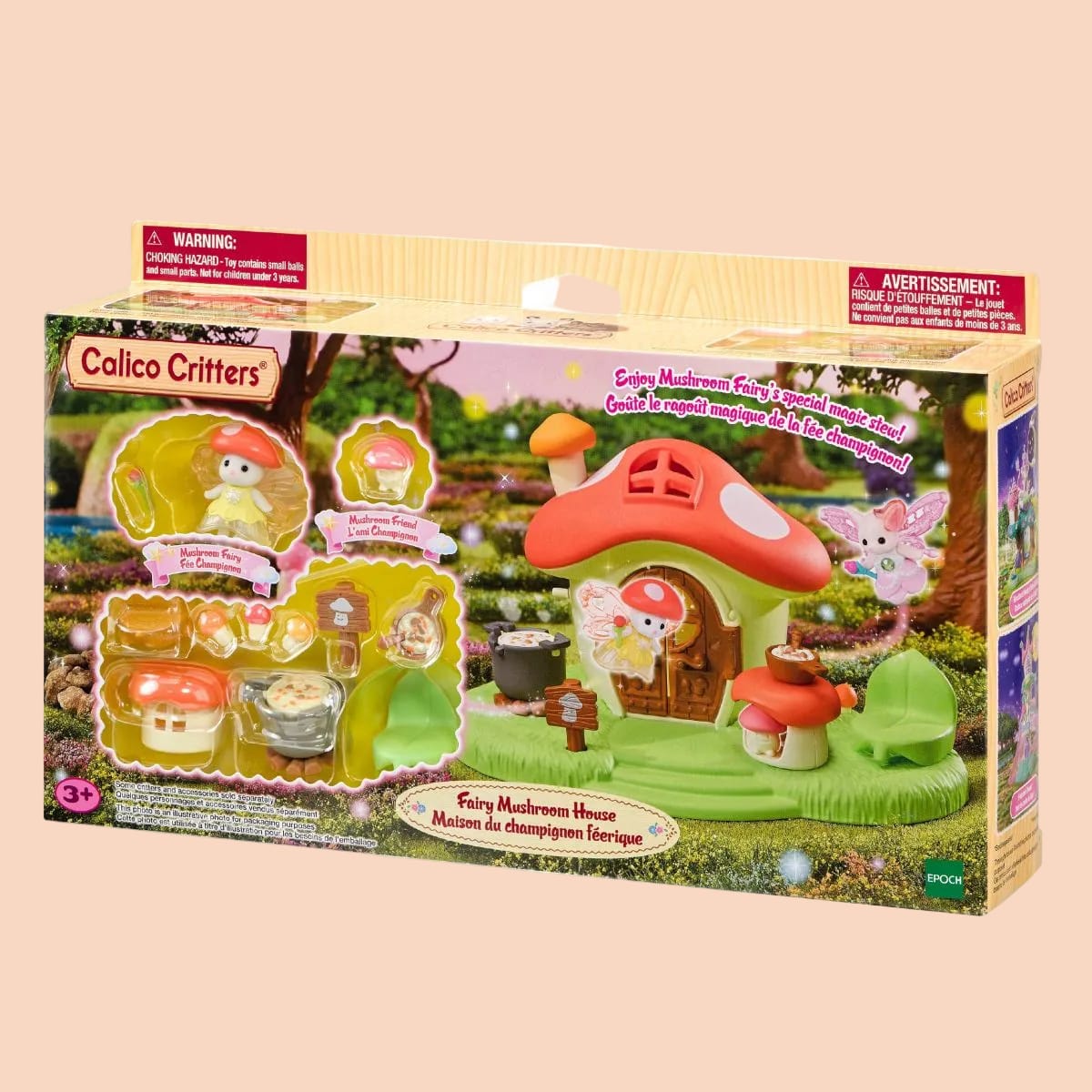 Fairy Mushroom House Calico Critters Playset