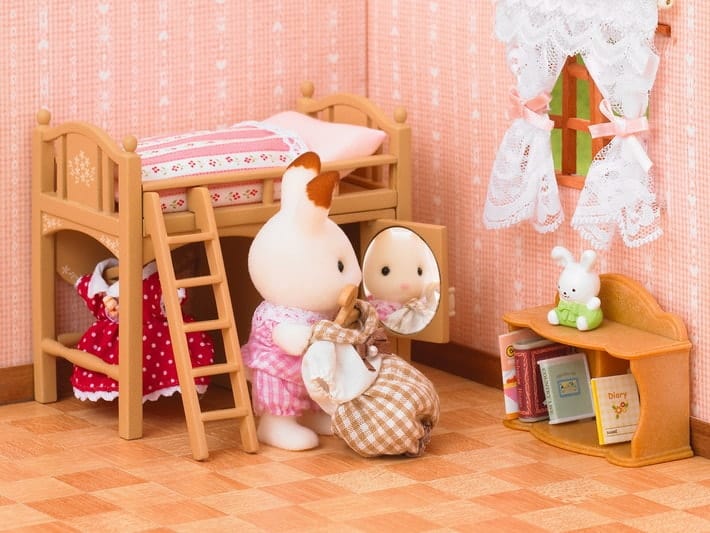 Big Sister's Loft Bed Calico Critters Furniture