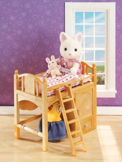 Big Sister's Loft Bed Calico Critters Furniture