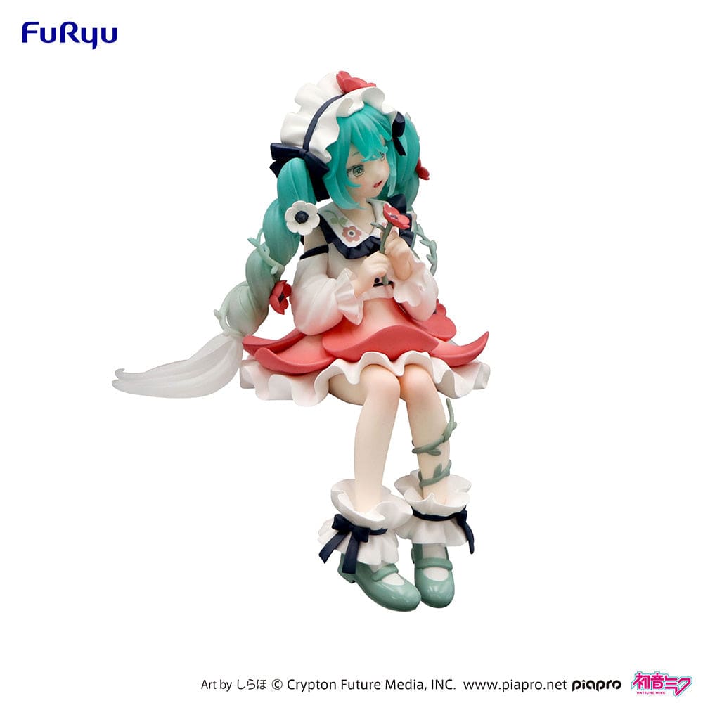 Hatsune Miku Flower Fairy Anemone Noodle Stopper Figure