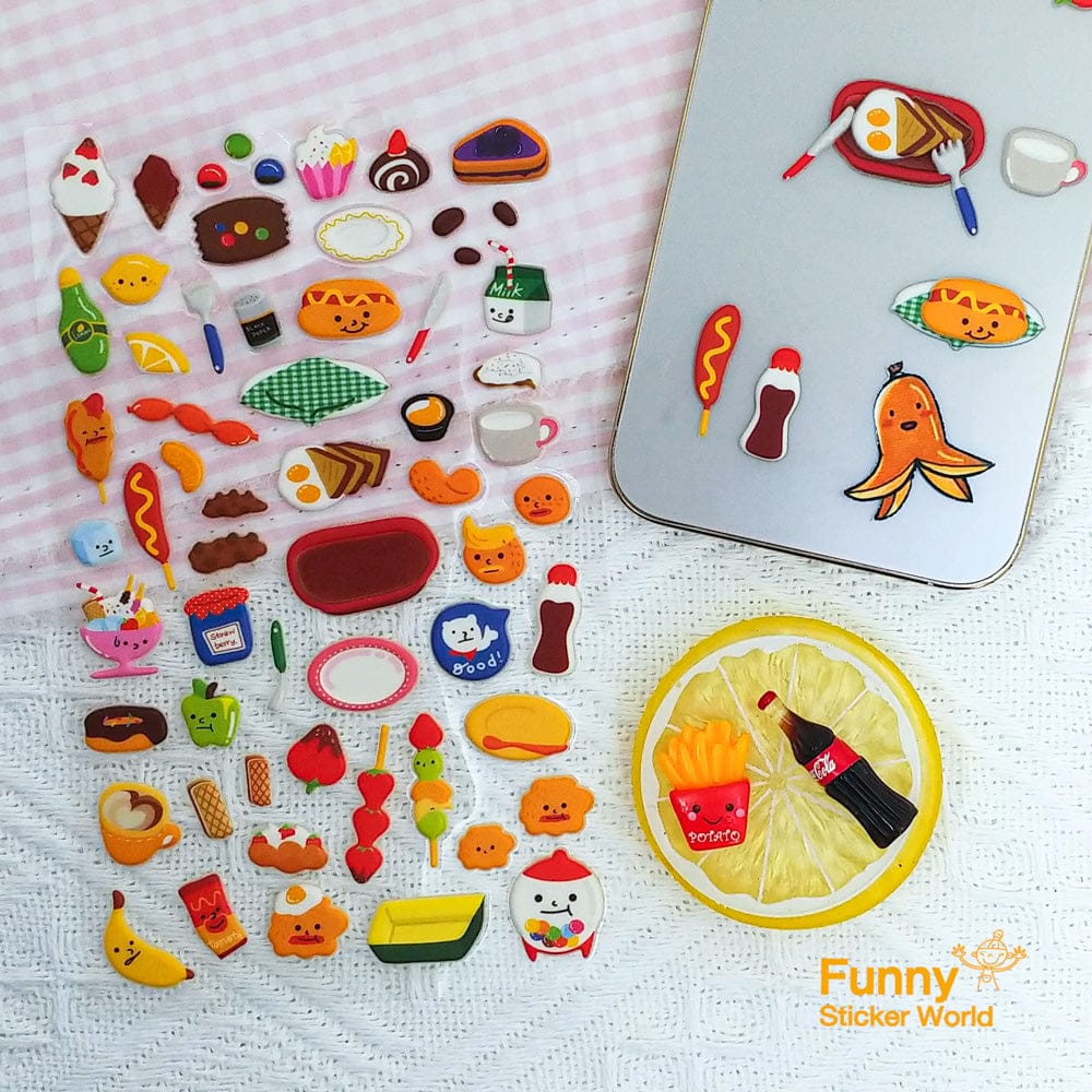 Dessert & Snack Stickers