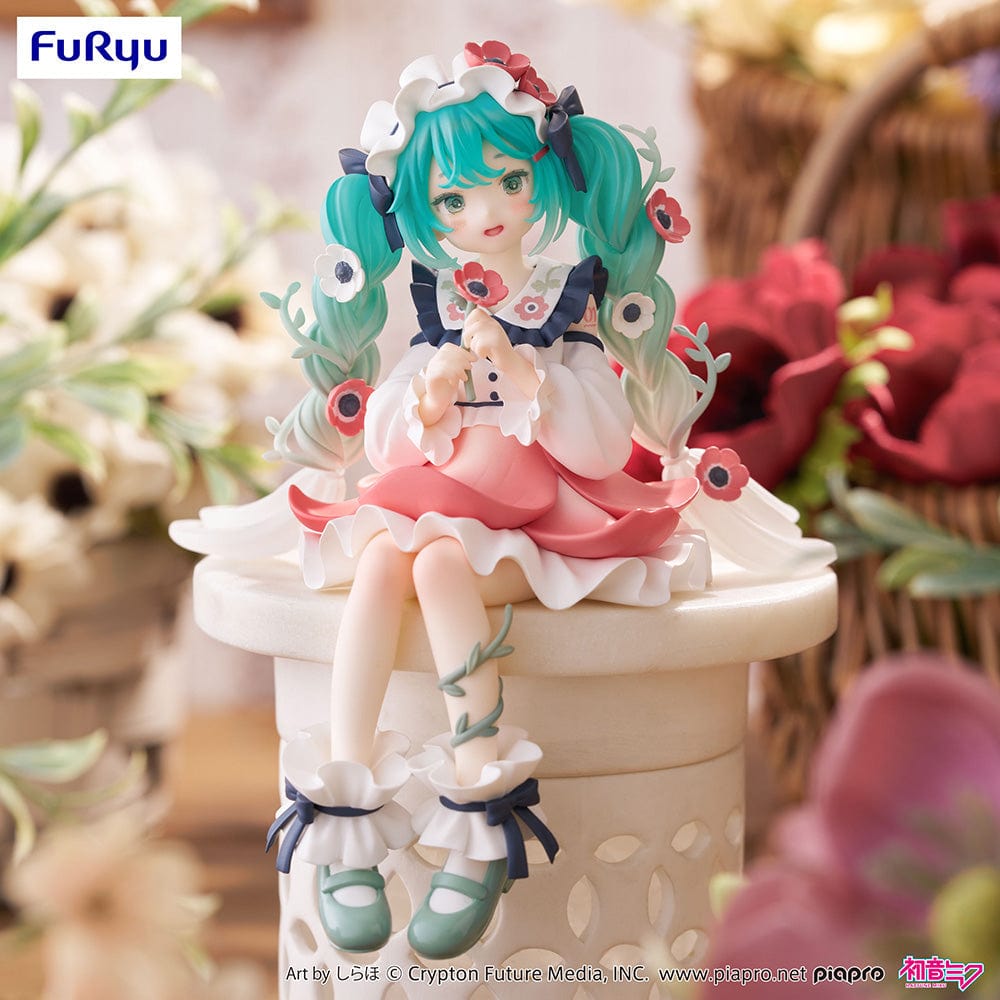 Hatsune Miku Flower Fairy Anemone Noodle Stopper Figure