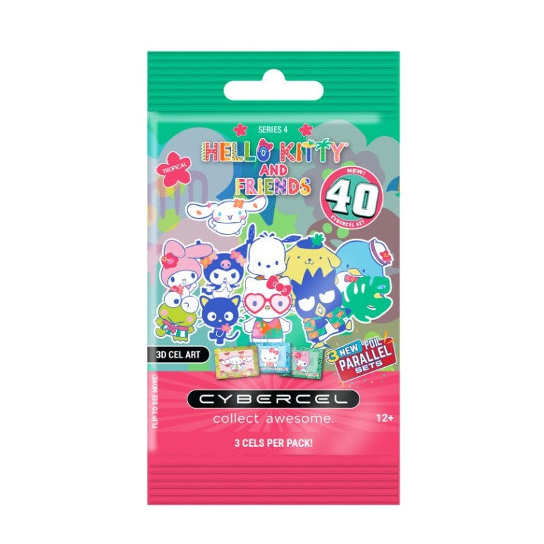 Hello Kitty and Friends Series 3 Tropical CYBERCEL 3-Card Pack
