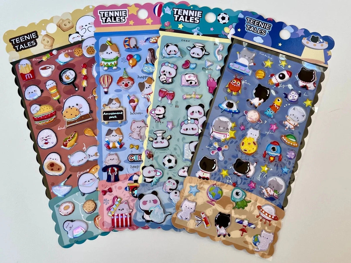 Teenie Tales Animal Stickers