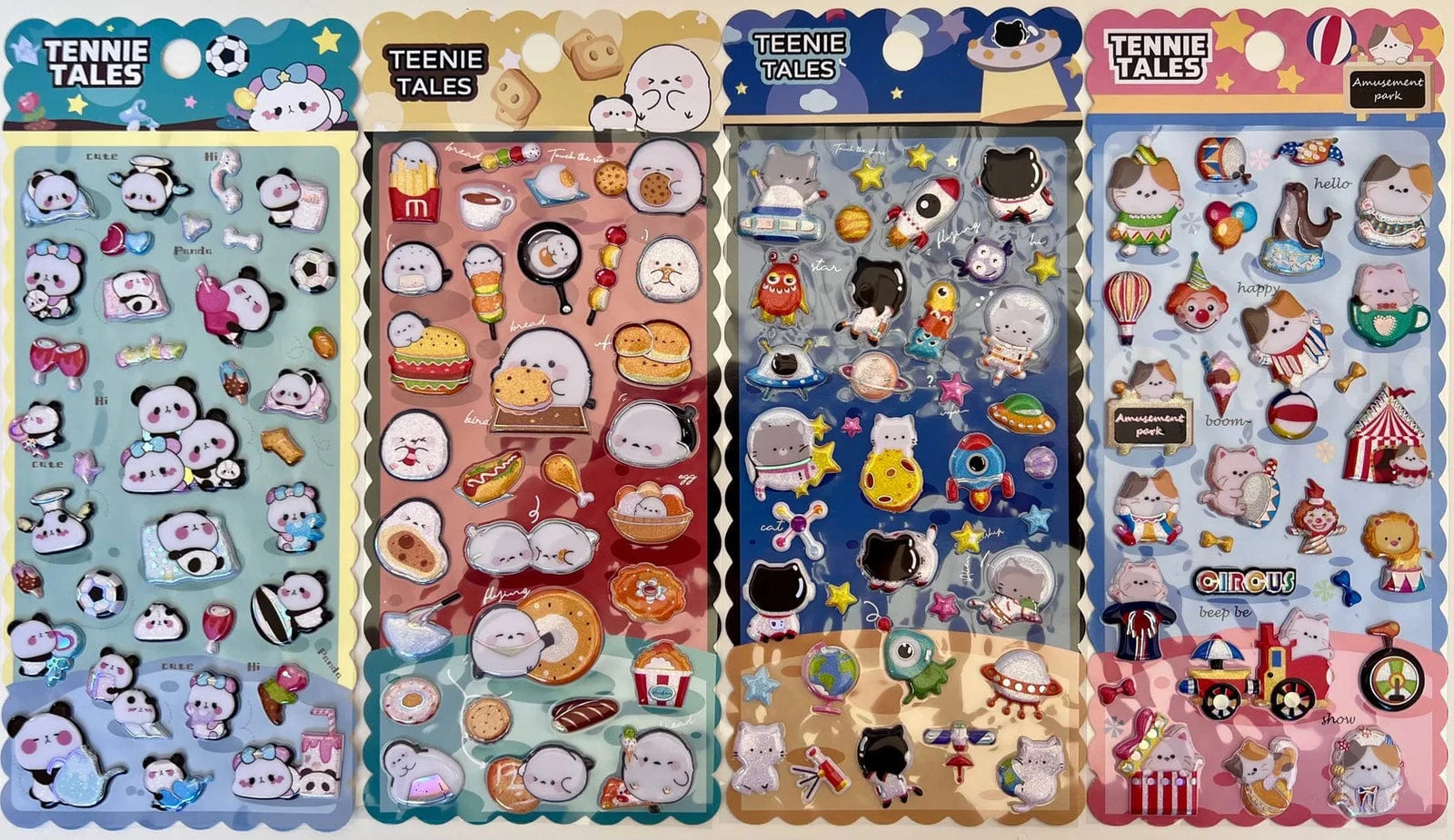 Teenie Tales Animal Stickers