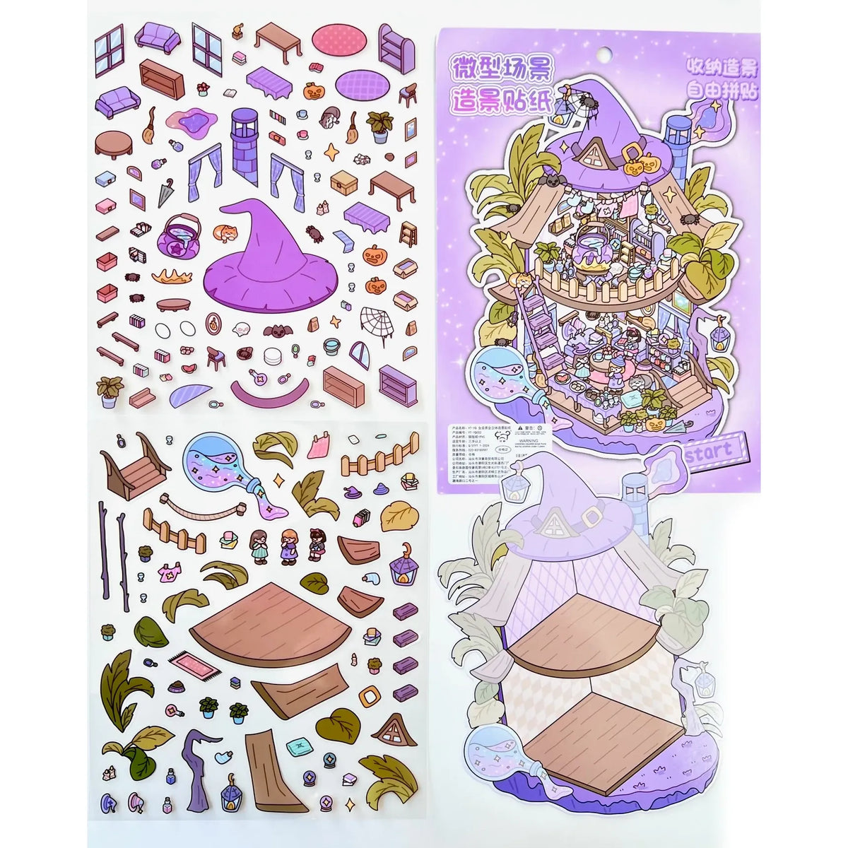 Party Miniature Scene Sticker