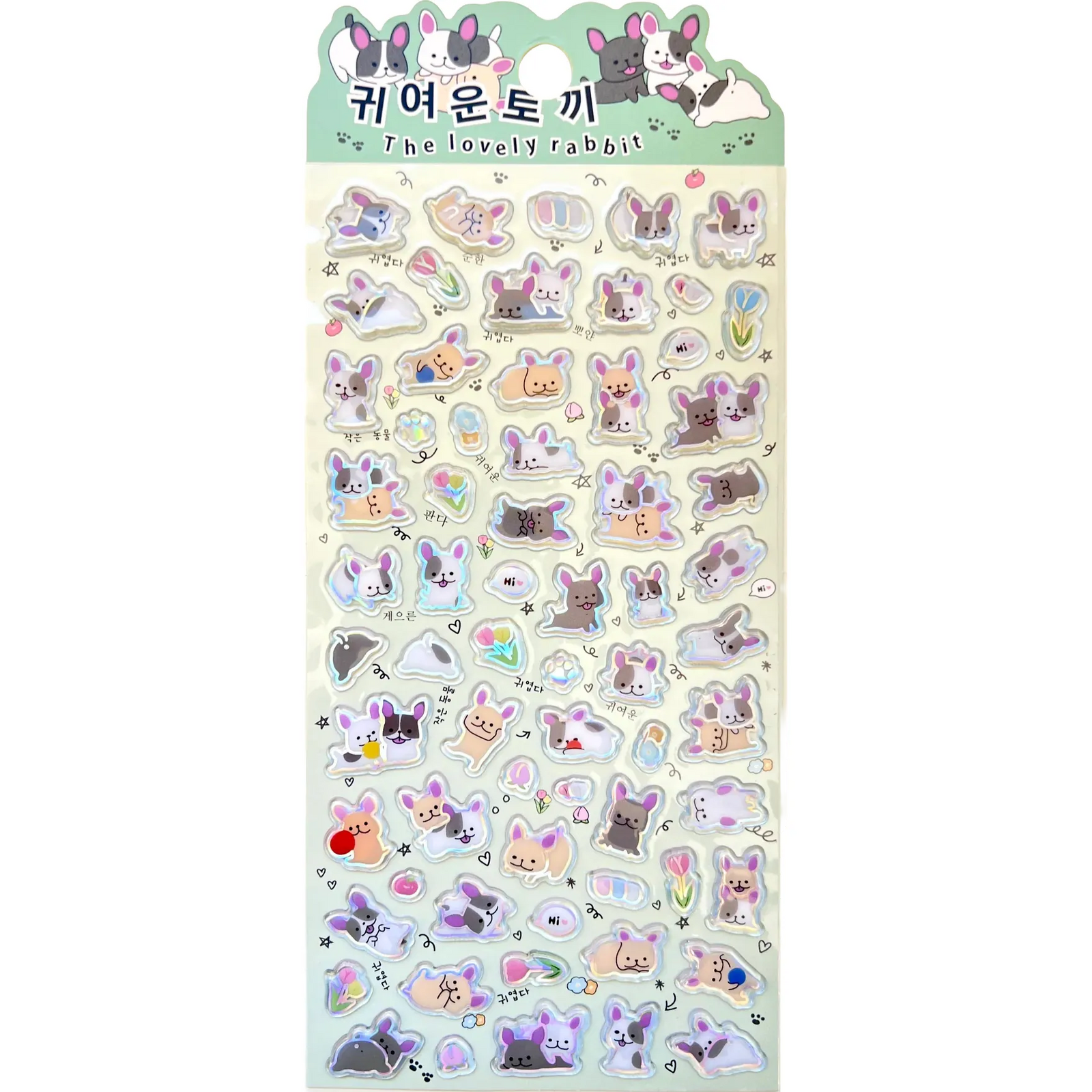 Korean Style Animal Assortment Stickers