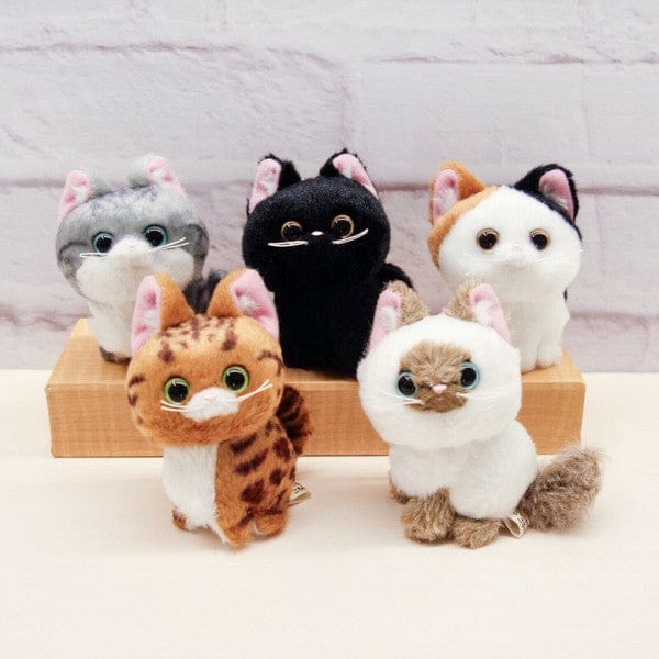 Konyankoron Cat Plush Keychain- Ragdoll
