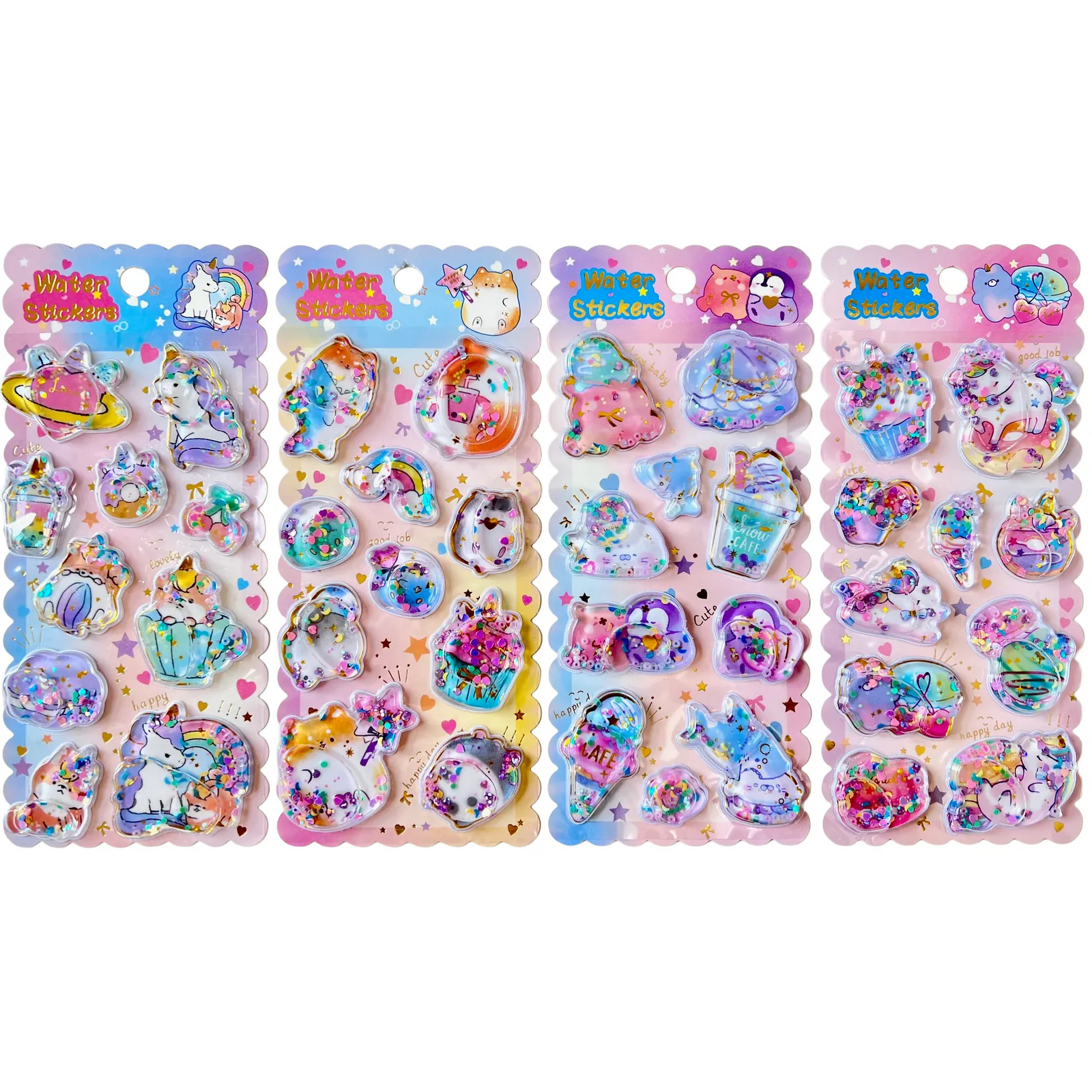 Big Water Animal Stickers Assortment