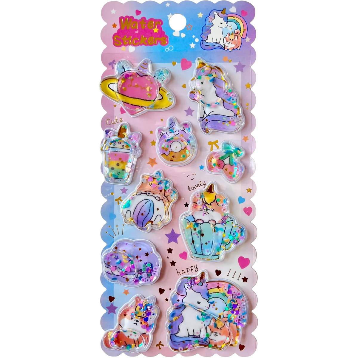 Big Water Animal Stickers Assortment