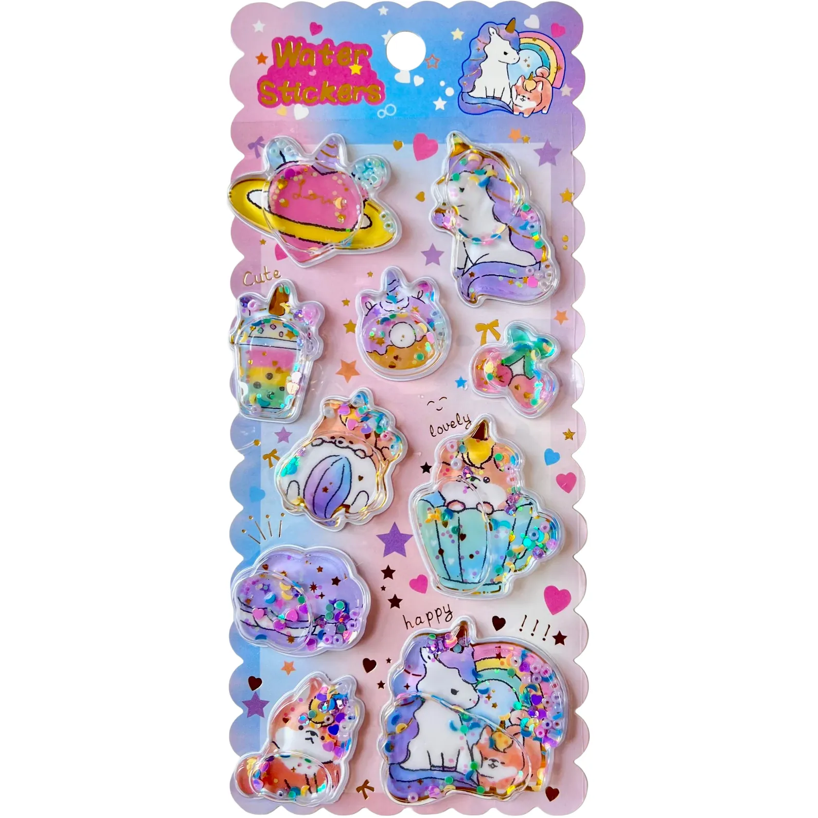 Big Water Animal Stickers Assortment