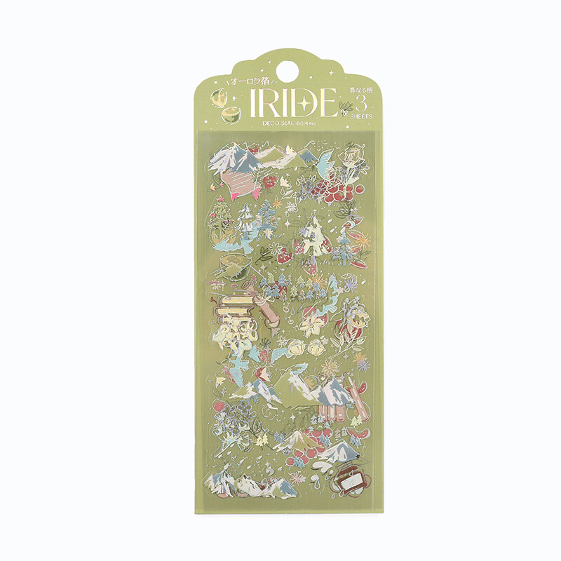 BGM -IRIDE Stickers Natural