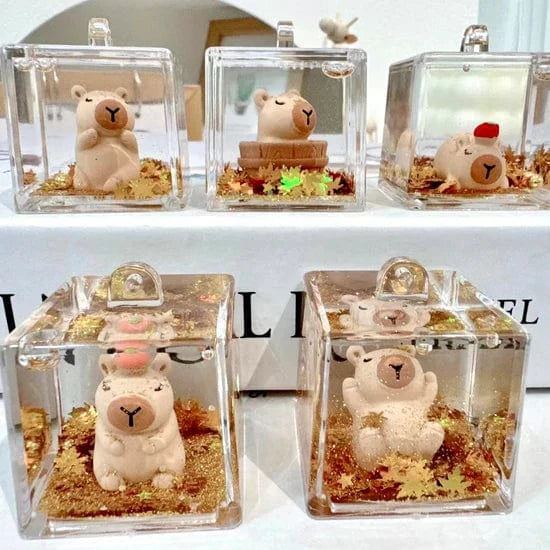 Capybara Floating Keychain- Random Selection