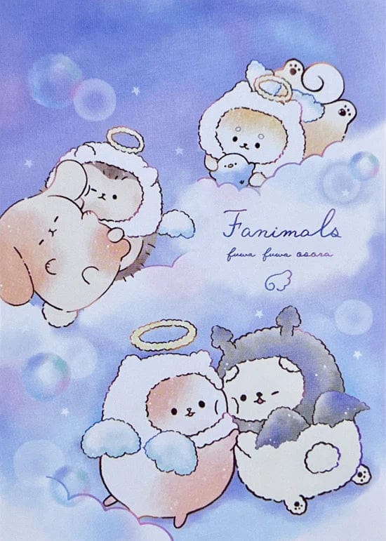 Dreamy Dogs Fanimals Fuwa Fuwa Asara Mini Notepad by Crux