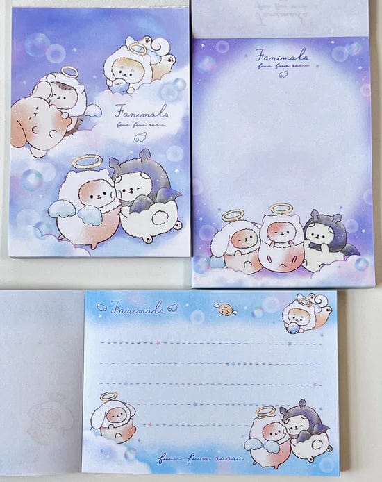 Dreamy Dogs Fanimals Fuwa Fuwa Asara Mini Notepad by Crux