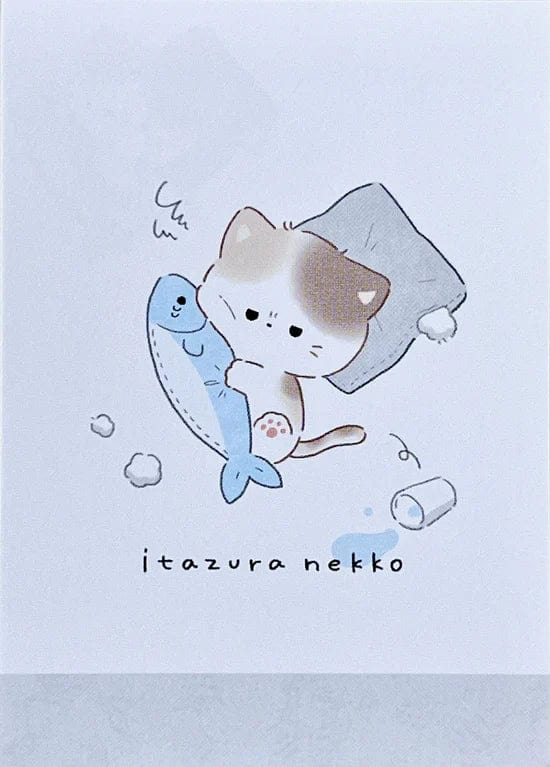 Naughty Kitty! Itazura Nekko Mini Notepad by Crux