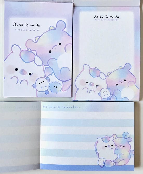 Unicorn & Dragon Funi Funi Motchiri Mini Notepad by Crux