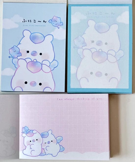 Unicorn Besties Funi Funi Motchiri Mini Notepad by Crux