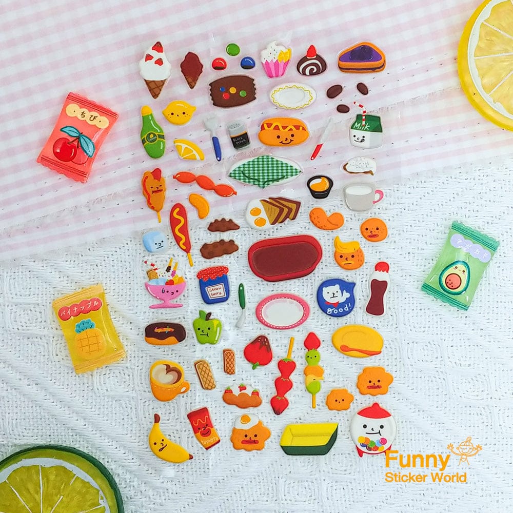 Dessert & Snack Stickers