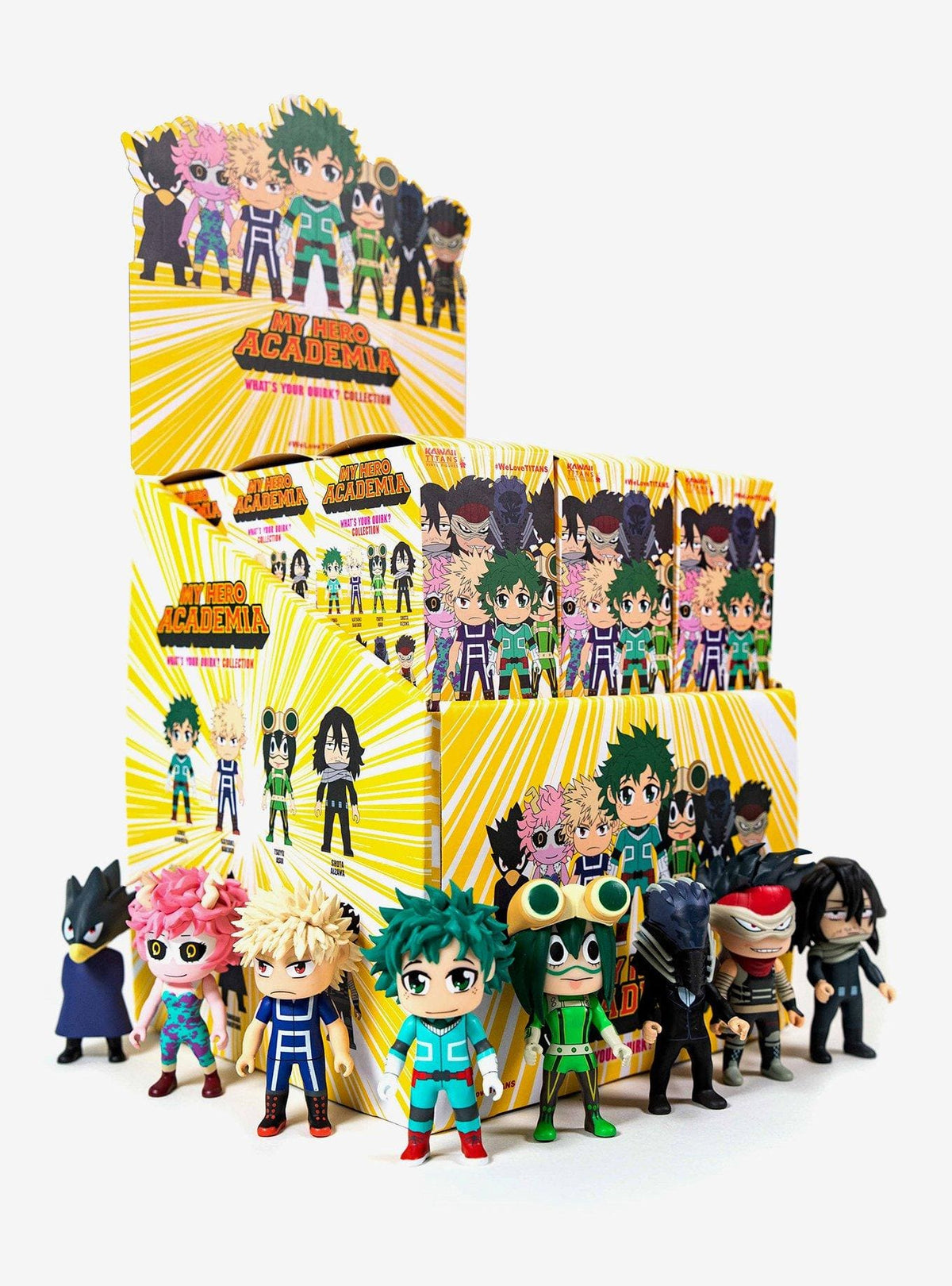 My Hero Academia What&#39;s Your Quirk Kawaii Titans Blind Box