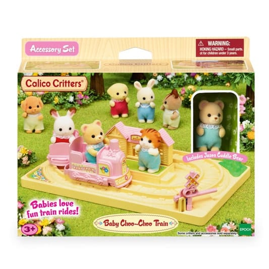 Baby Choo-Choo Train Calico Critters Playset