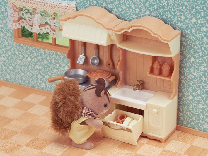 Kitchen Play Set Calico Critters Furniture