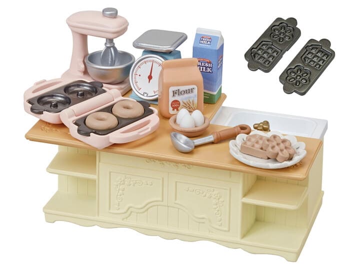 Calico Critters Kitchen Island Set