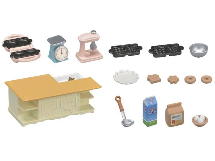 Calico Critters Kitchen Island Set