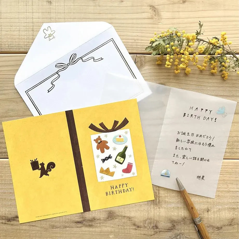 Happy Birthday Gift Greeting Card