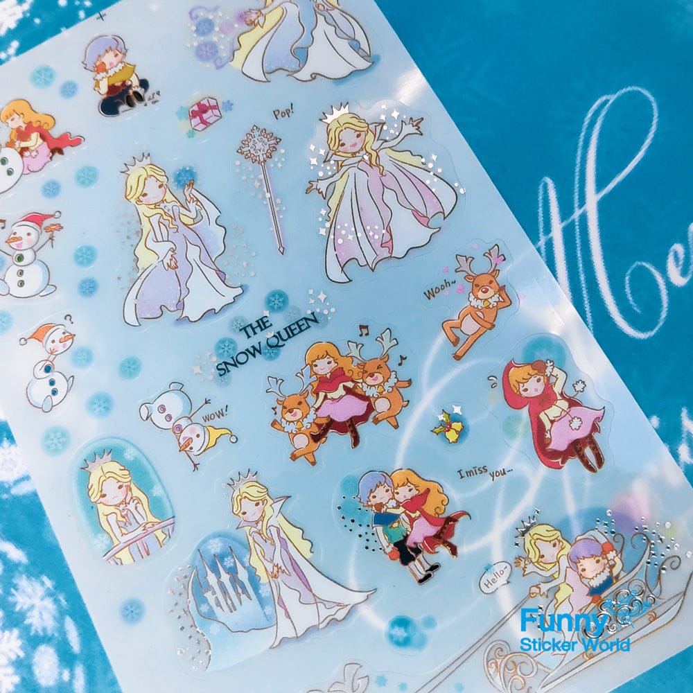 Snow Queen Fairy Tale Sticker
