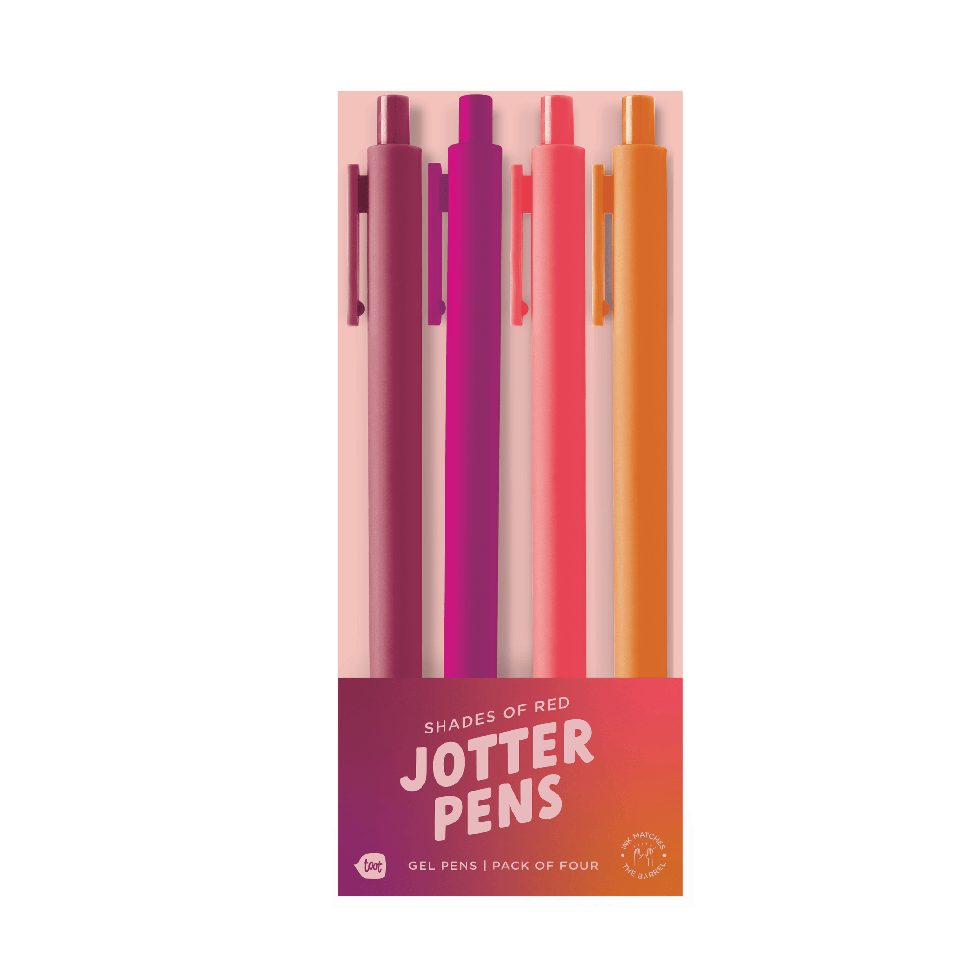 Gradient Jotter Sets 4 Pack: Gradient Greens