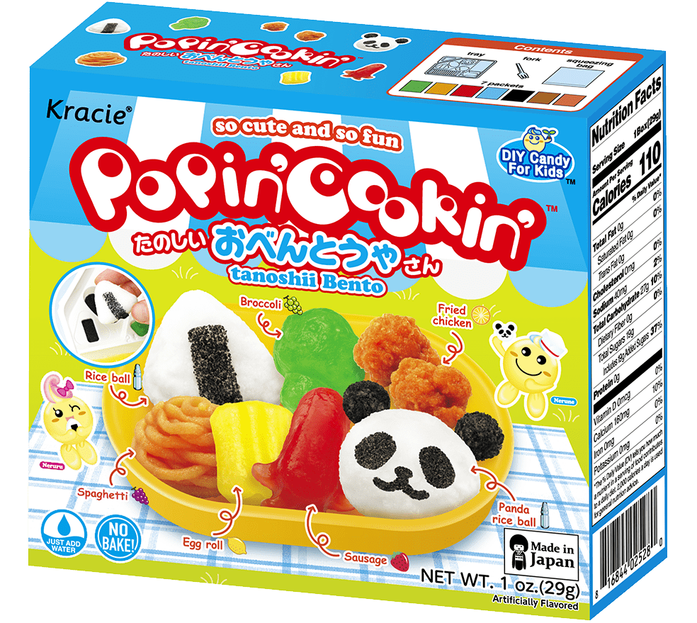 Tanoshii Bento by Popin&#39;Cookin&#39; DIY Candy Kit