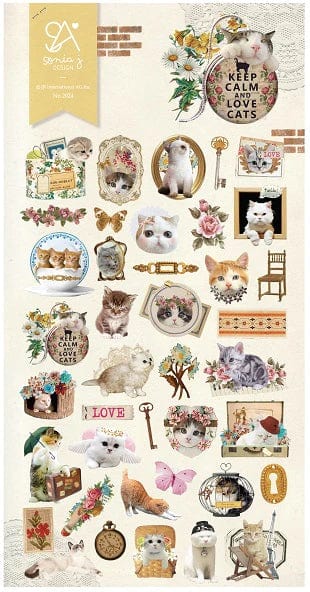 Fancy Cats Stickers