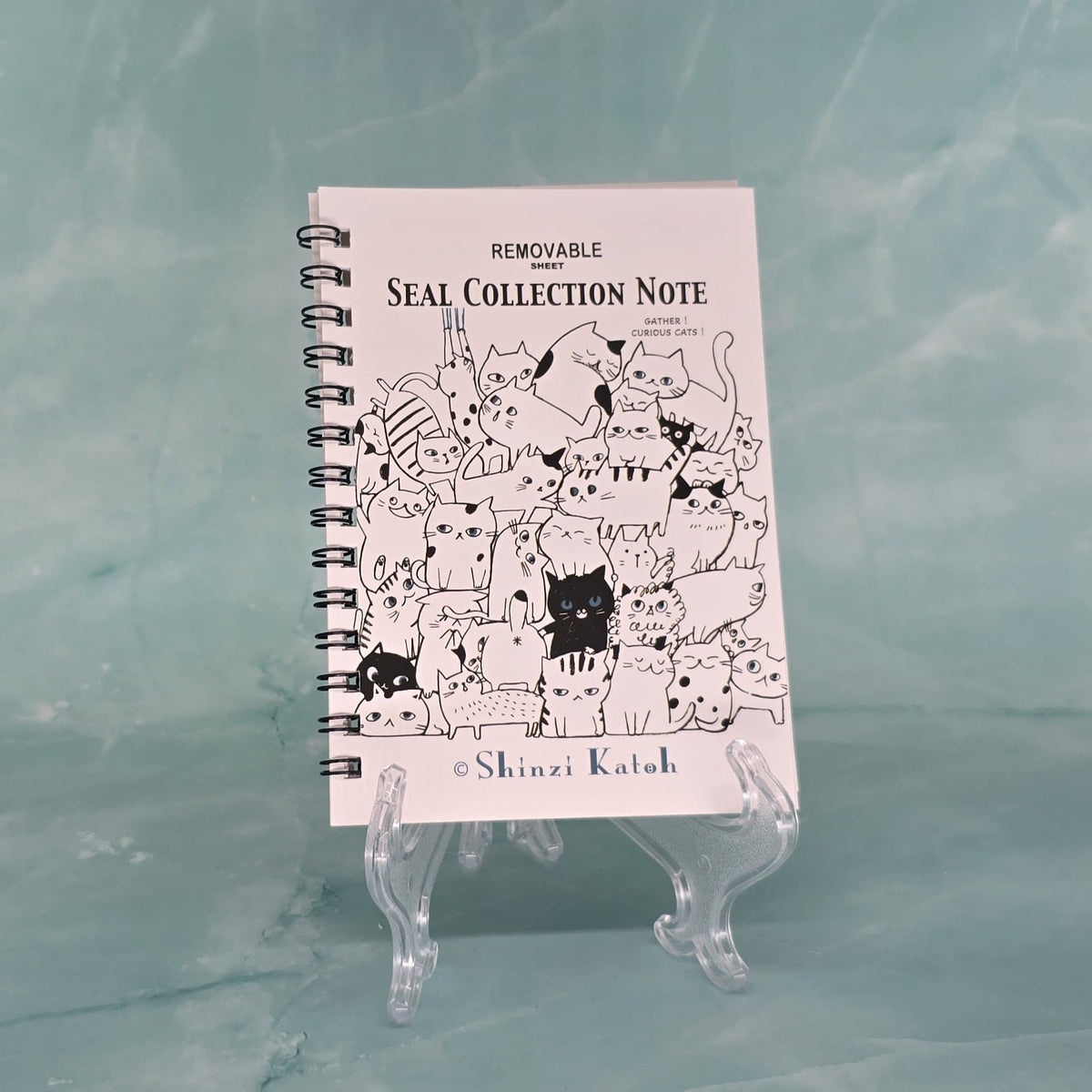 Cat Hill Reusable Sticker Book