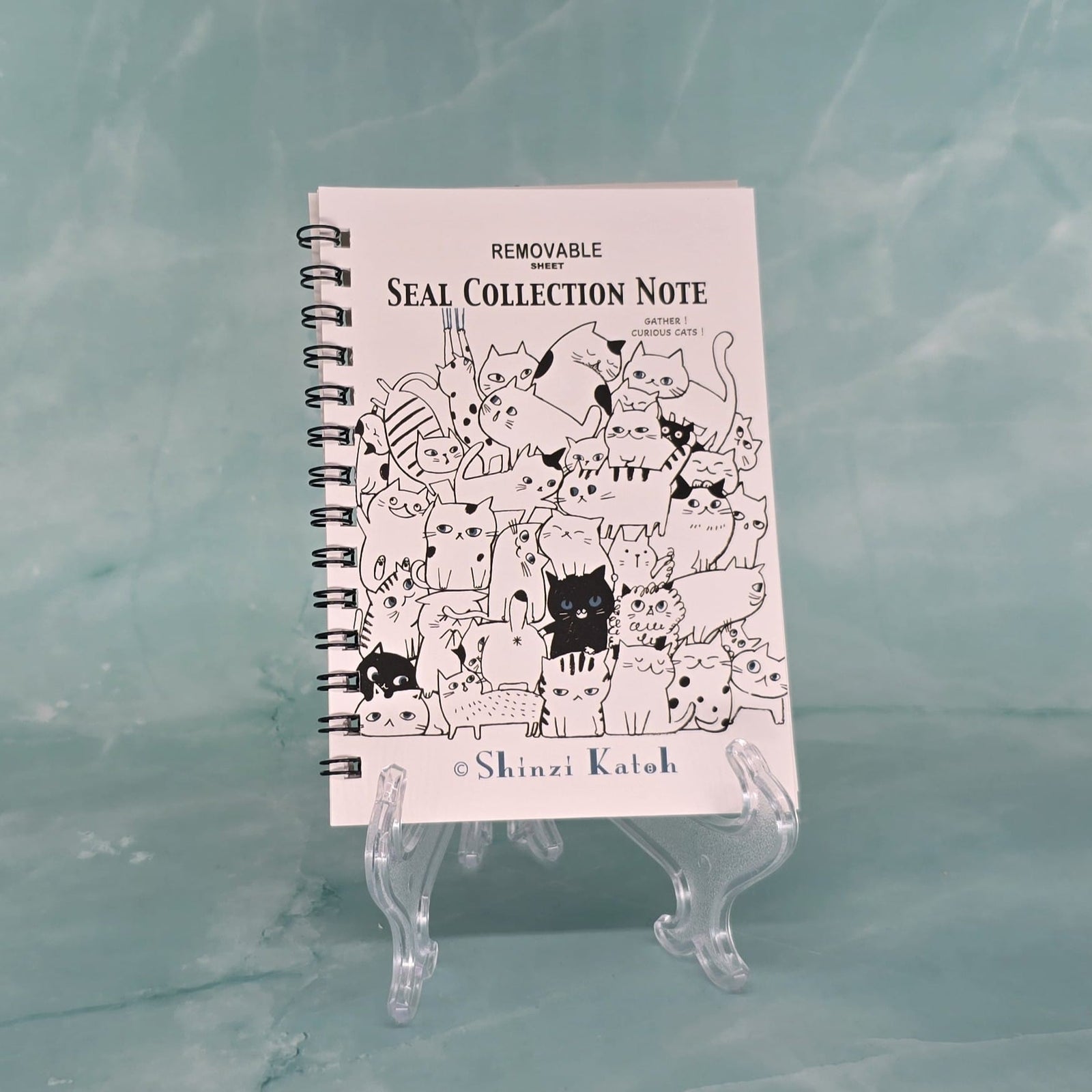 Cat Hill Reusable Sticker Book