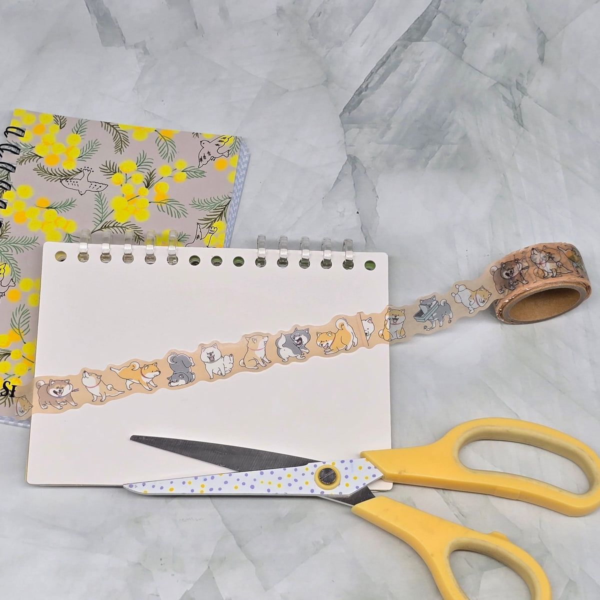 Nanigenai Hibi Shiba Mind Wave Washi Tape