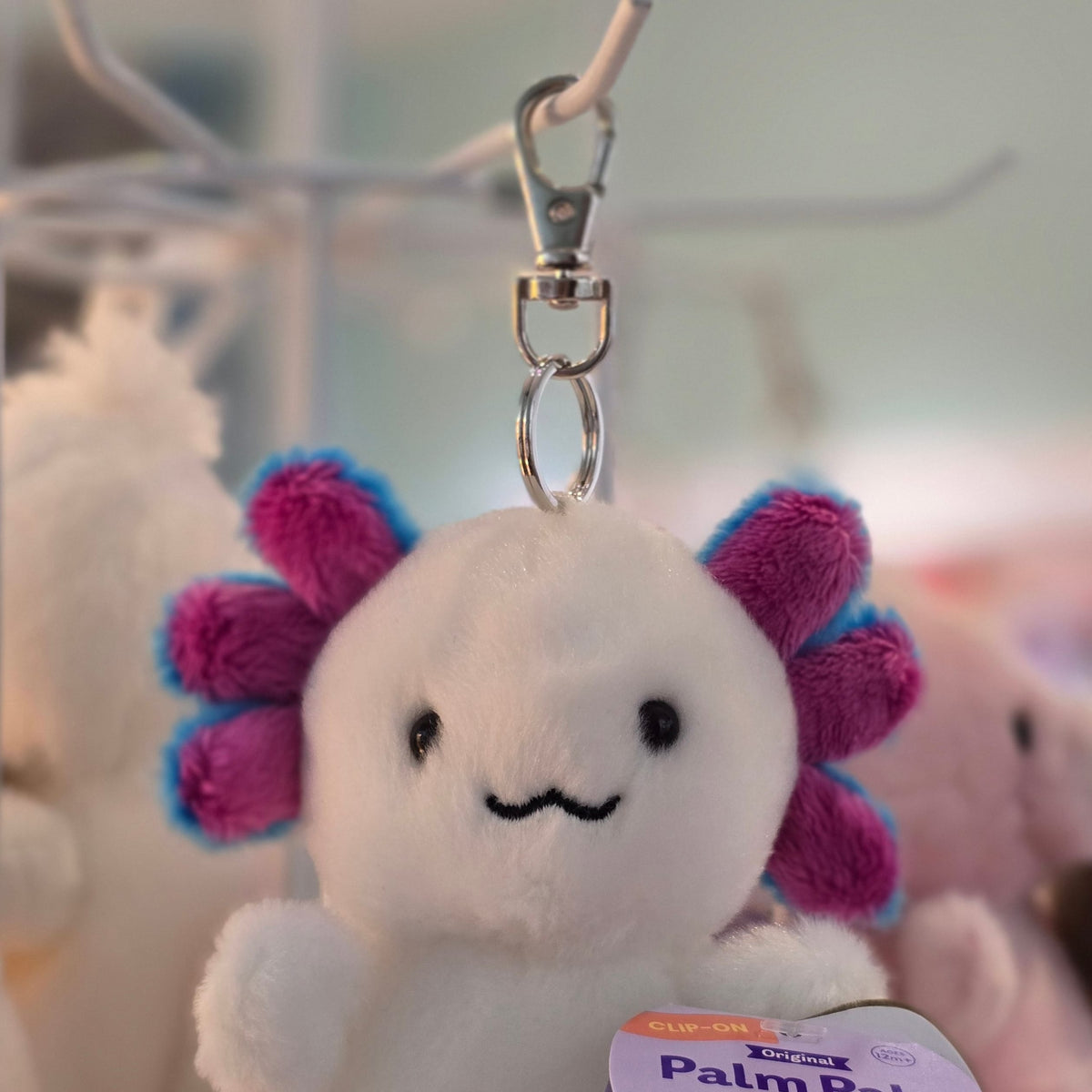 Jax Bluegill Axolotl Clip-On Palm Pals Plush