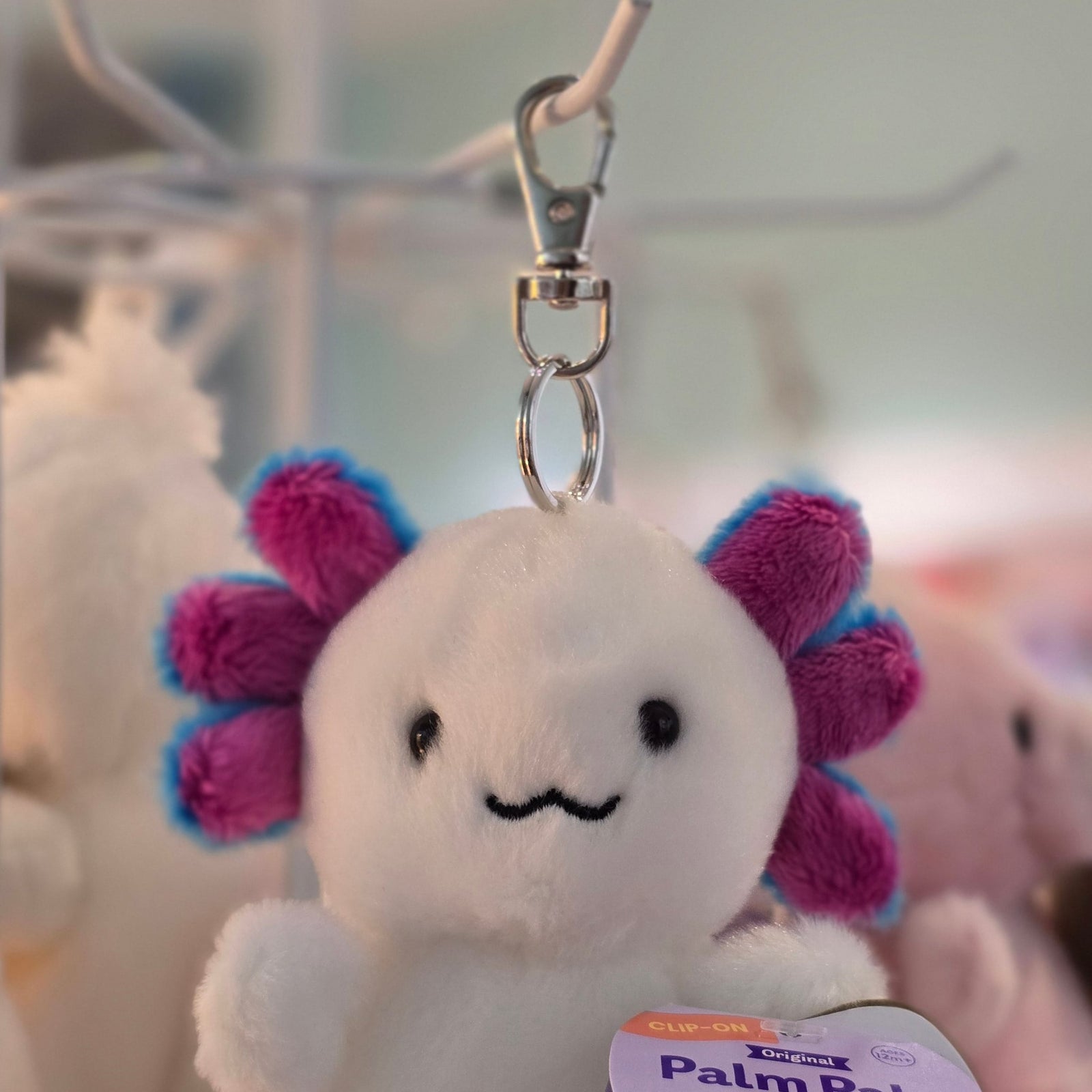 Jax Bluegill Axolotl Clip-On Palm Pals Plush