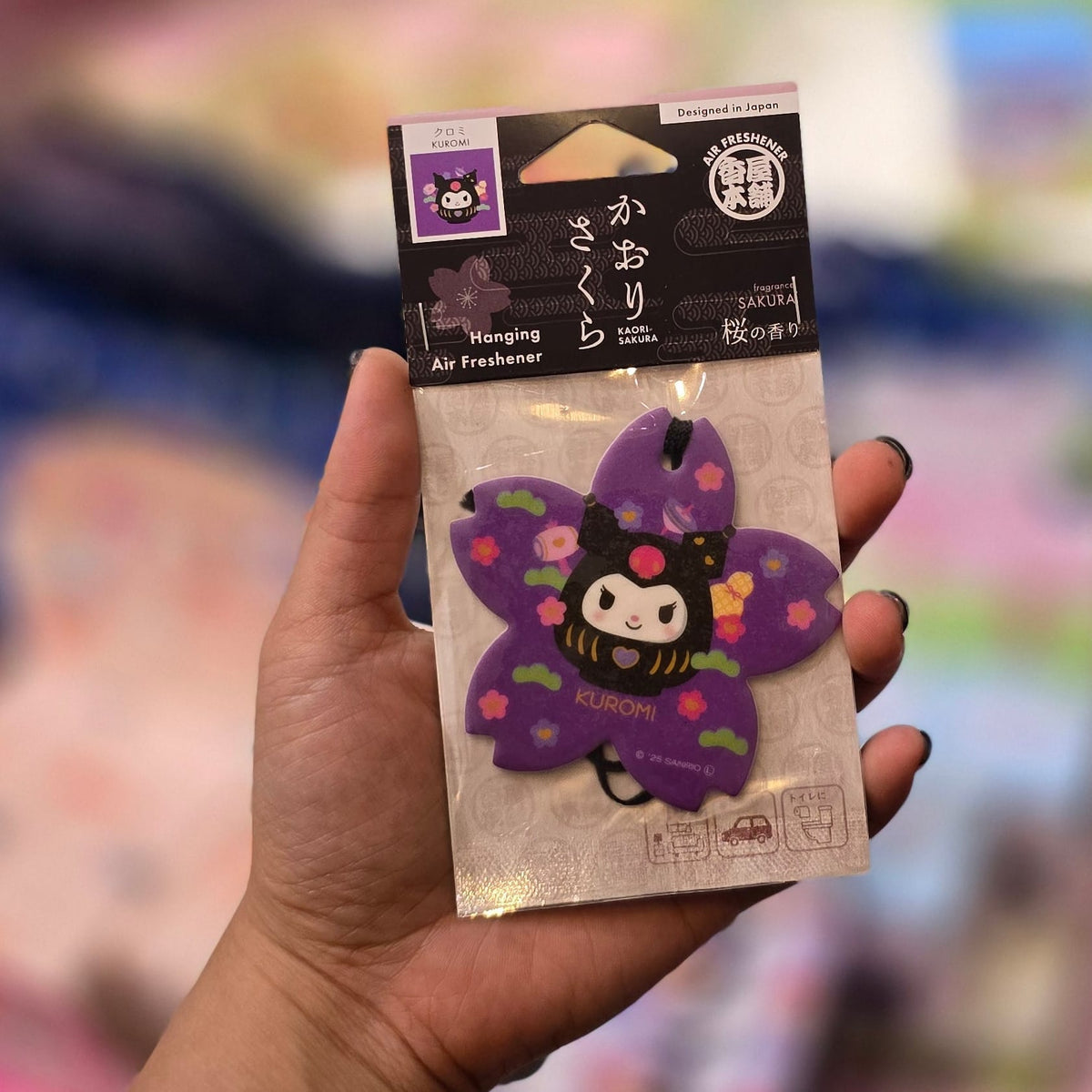 Air Freshener Sakura Sanrio Kuromi