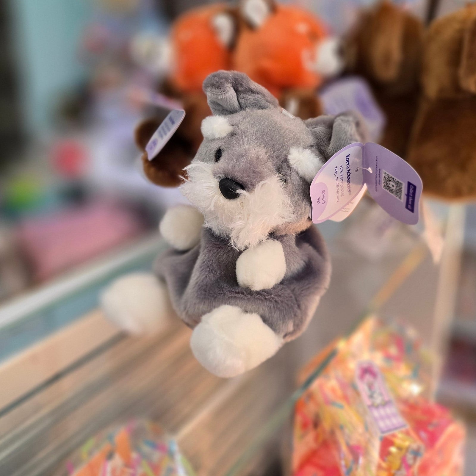 Korra Schnauzer Palm Pals Plush