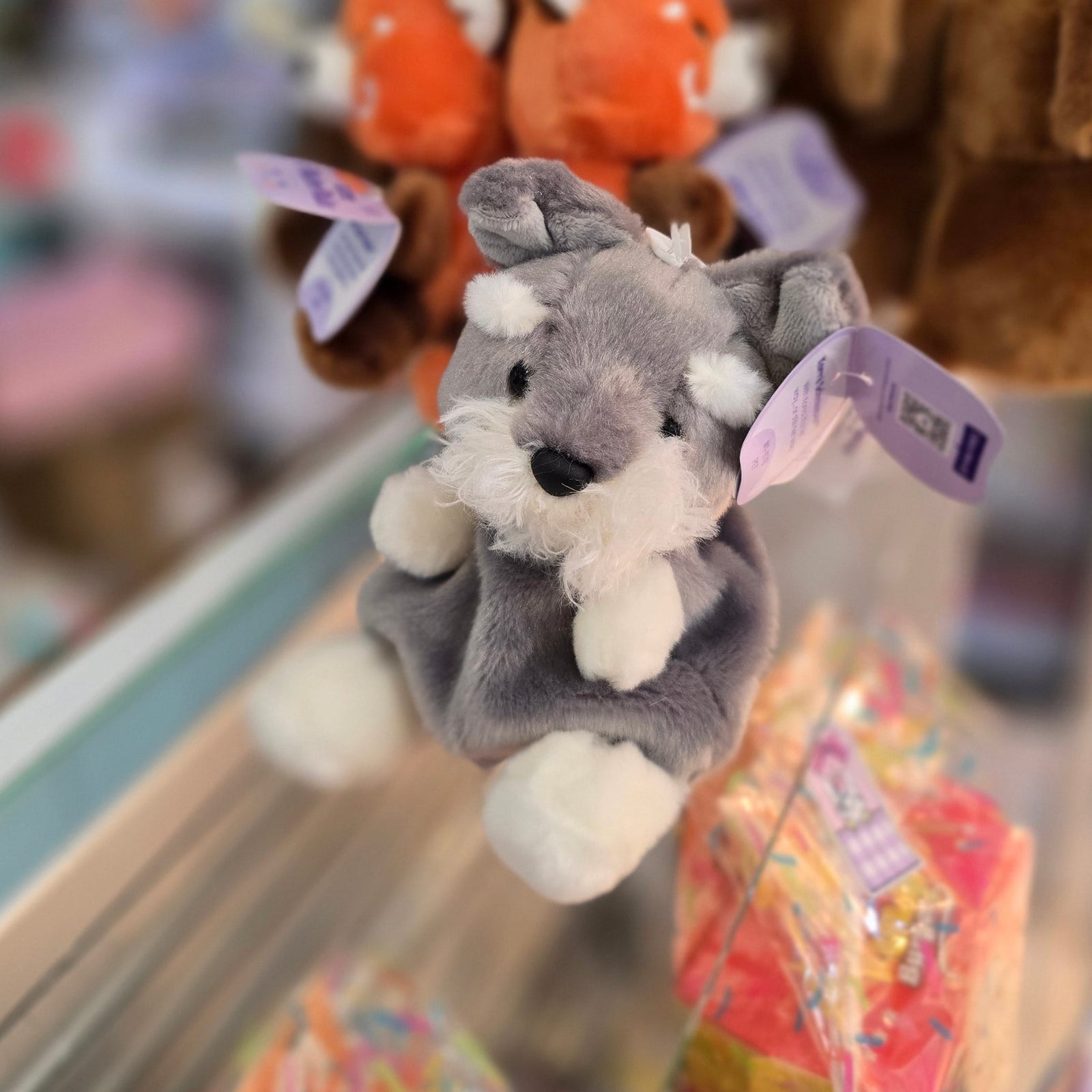 Korra Schnauzer Palm Pals Plush