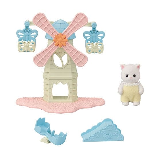 Calico Land Baby Windmill Park Calico Critters Playset