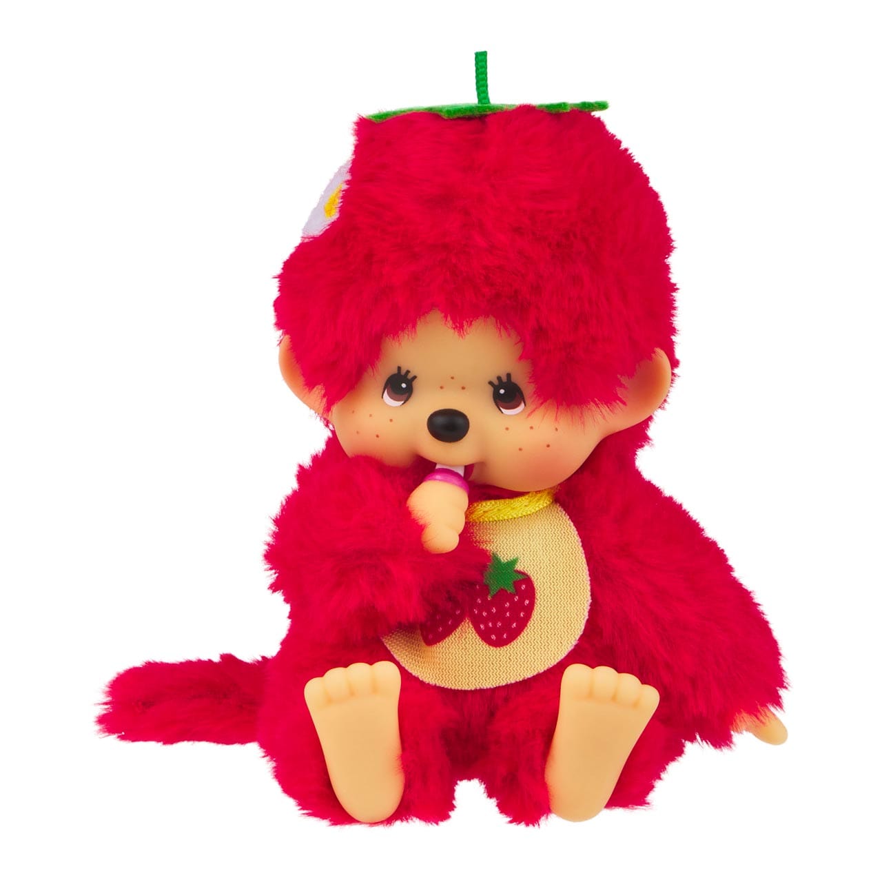 Strawberry Red Monchhichi 5.5" Plush