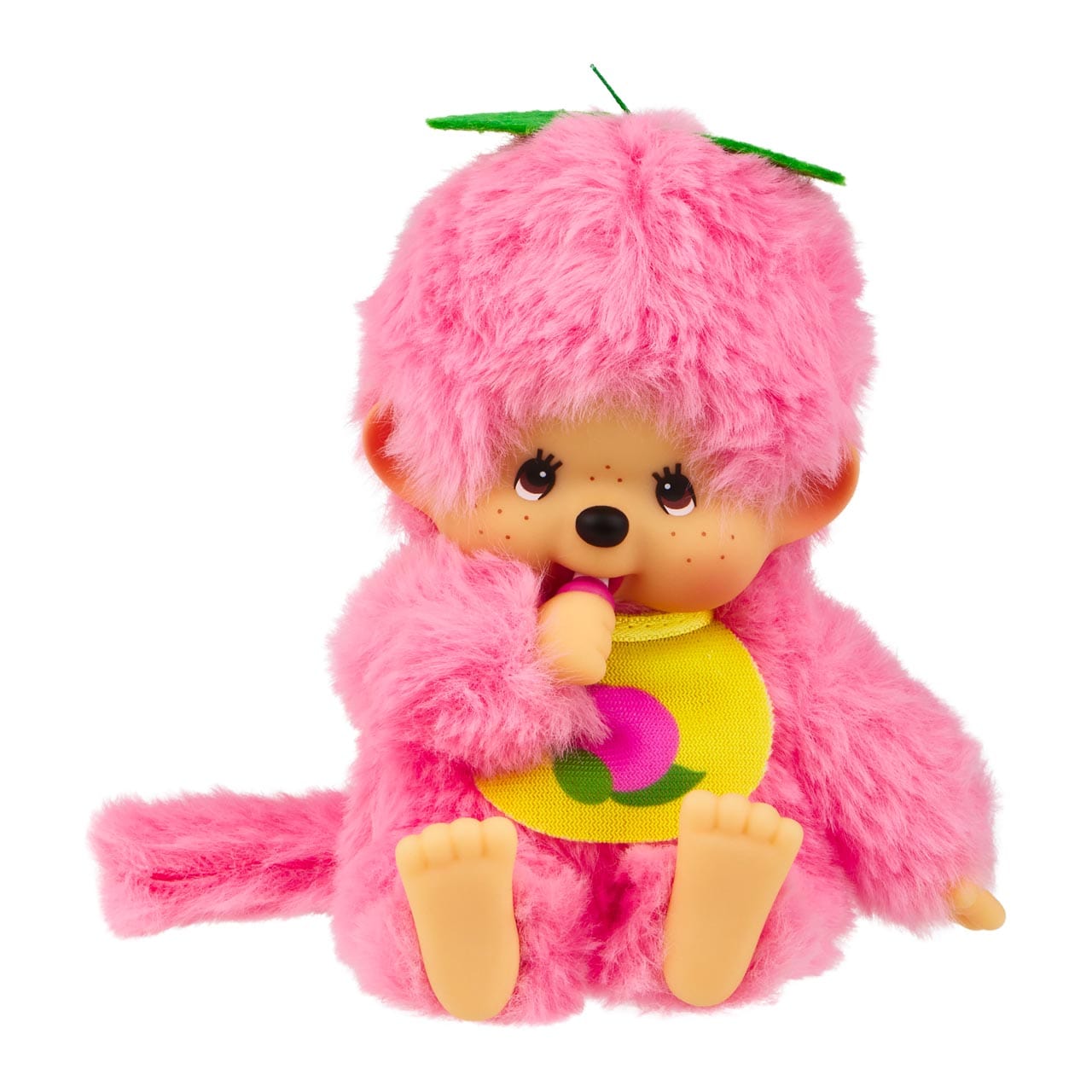 Peach Pink Monchhichi 5.5" Plush